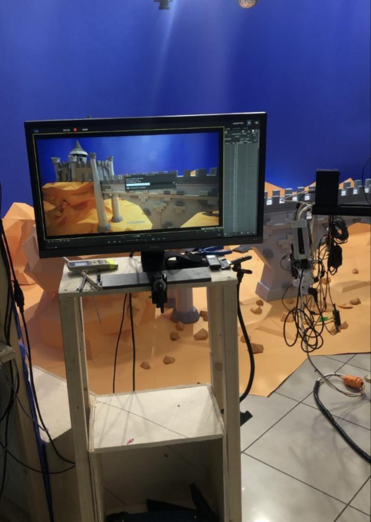 behind the scenes